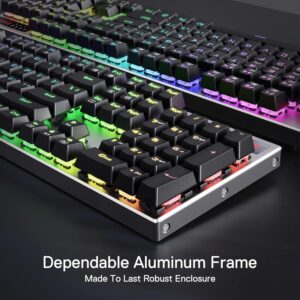 Redragon K556 RGB LED Backlit Mechanical Keyboard Review